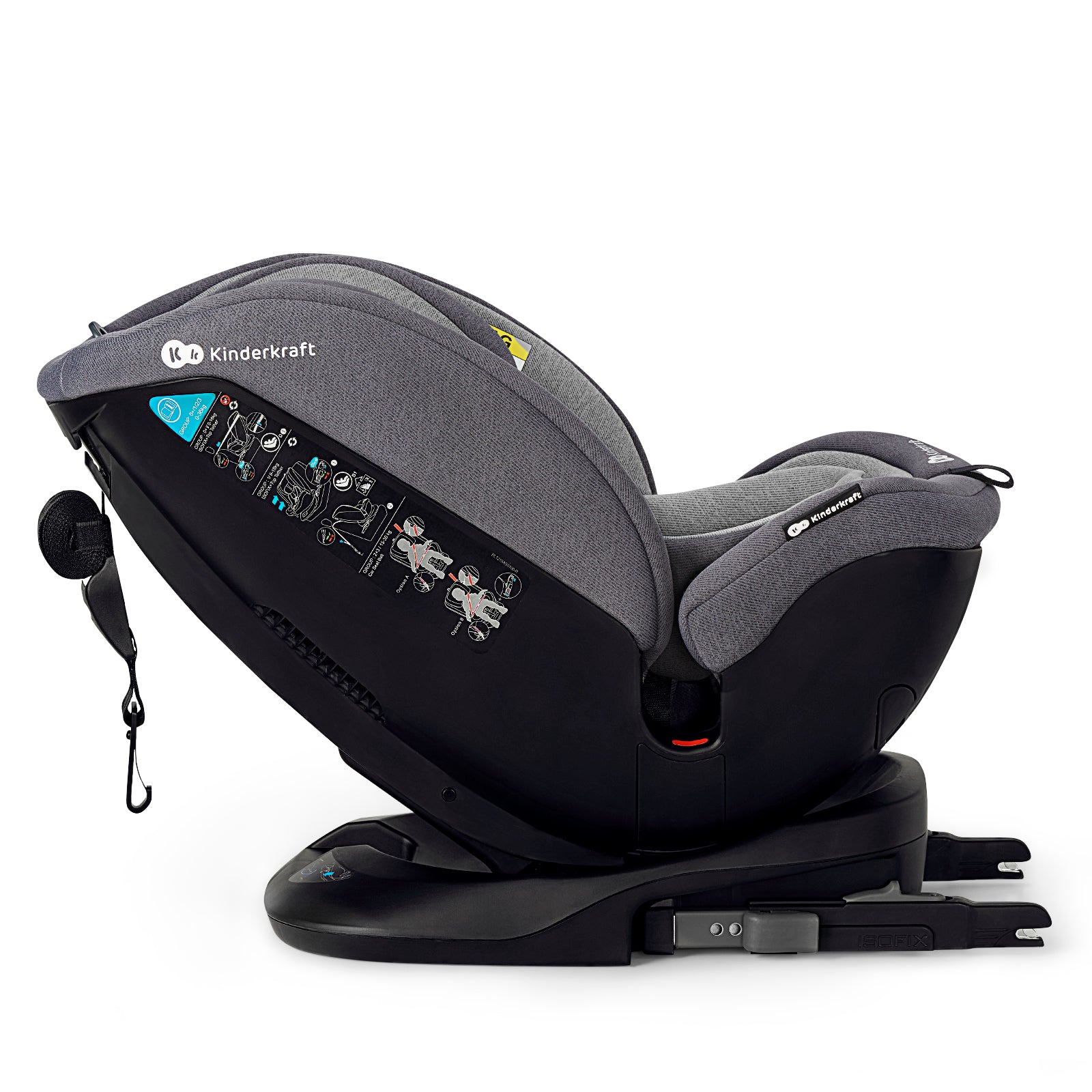 SCAUN AUTO KINDERKRAFT XPEDITION ROTATIV, 0-36 KG, CU - Gri (25) [ps:139746b0-8618-4be7-80af-621a504c857d]