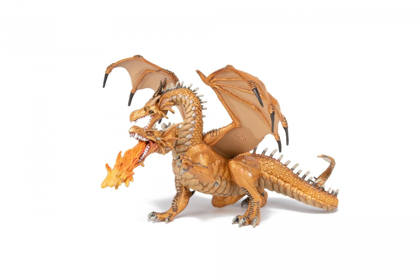 PAPO FIGURINA DRAGON ROSU CU FLACARA - Imagine 25