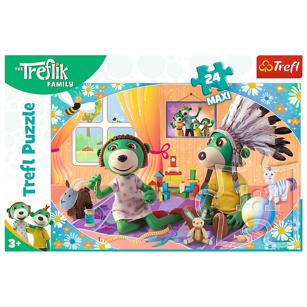 PUZZLE TREFL 24 MAXI BRAVUL POMPIER SAM - Imagine 25