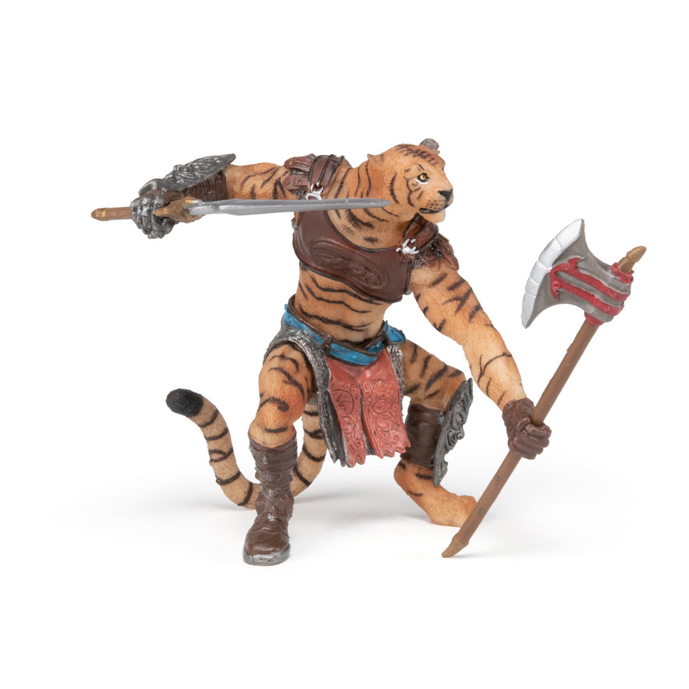 PAPO FIGURINA TIGRU ALB - Imagine 25