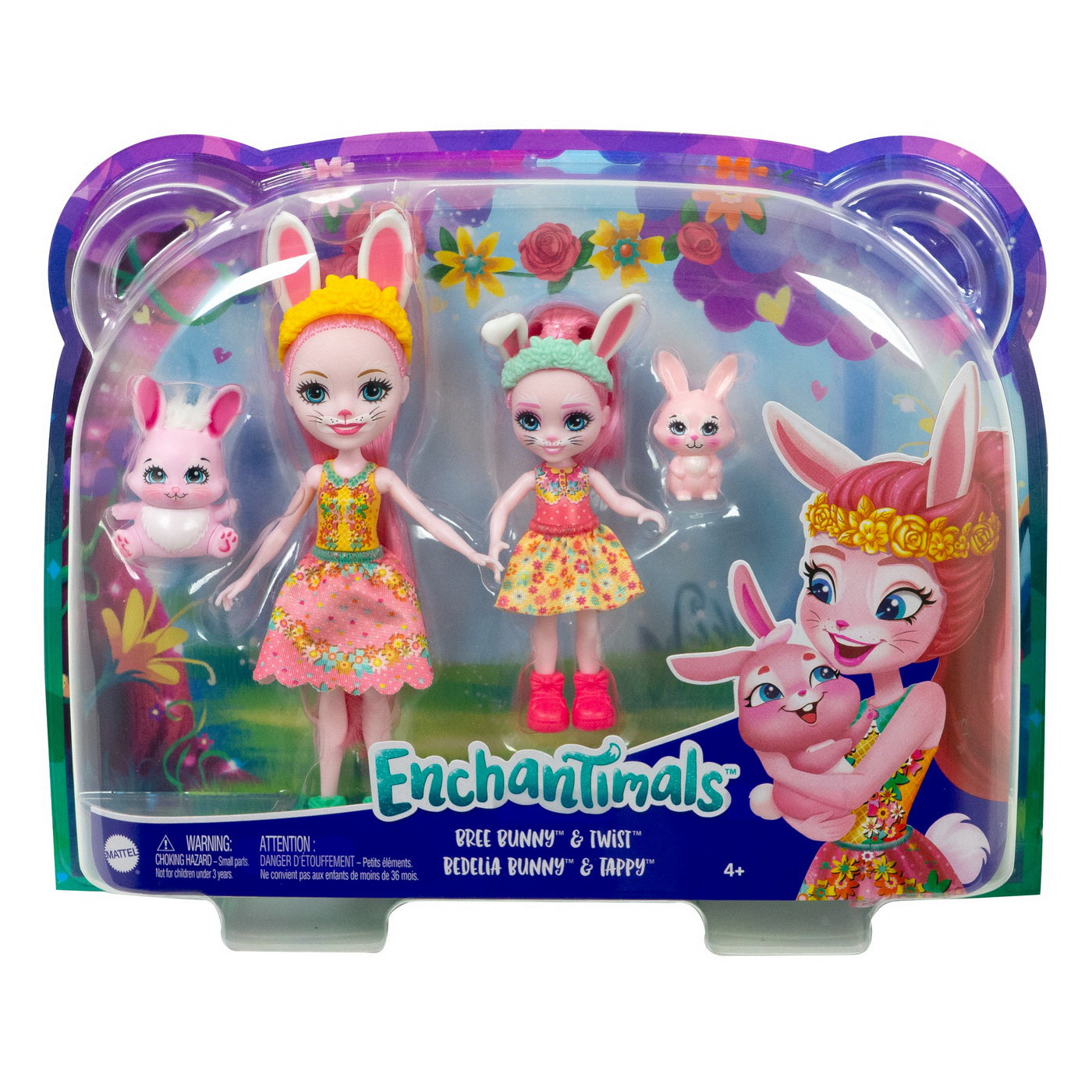 ENCHANTIMALS SET PAPUSI SURORI SI ANIMALUTELE LOR - Imagine 25