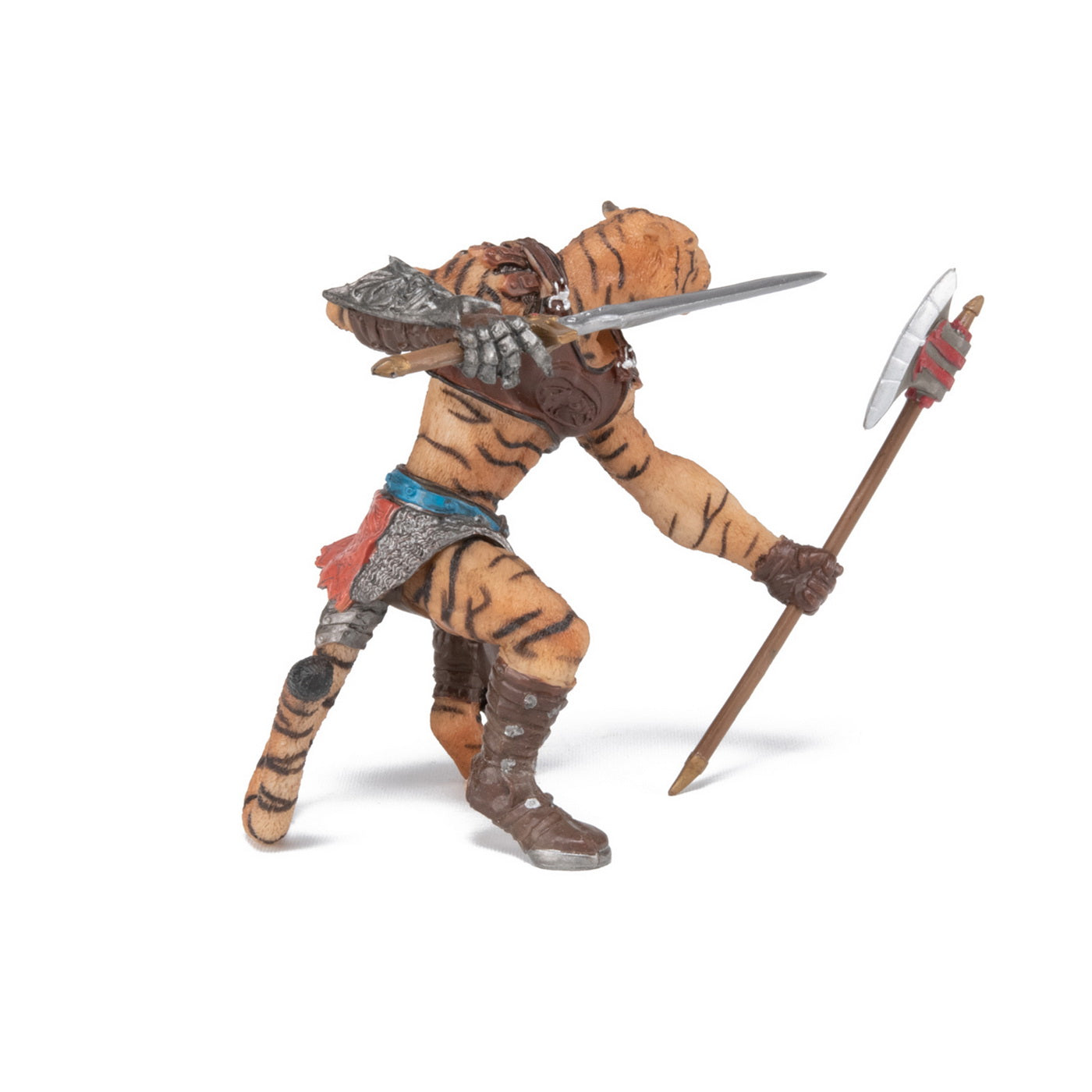 PAPO FIGURINA TIGRU ALB - Imagine 26