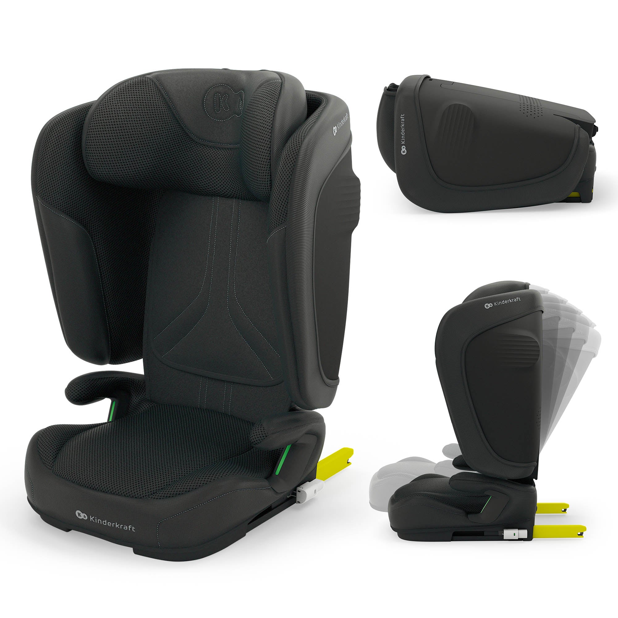 SCAUN AUTO KINDERKRAFT UNITY2 100-150 CM, BLACK - Imagine 26