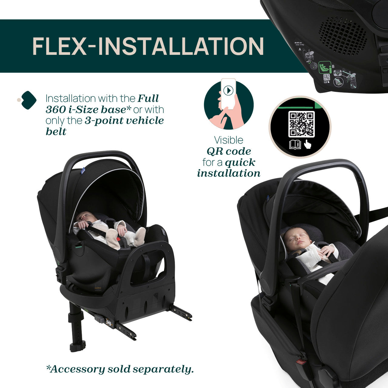 Carucior copii 3 in 1 Chicco Seety, cu scaun auto Kory - Default Title (26) [ps:4779a570-2348-4782-bb26-bf756e728a90]