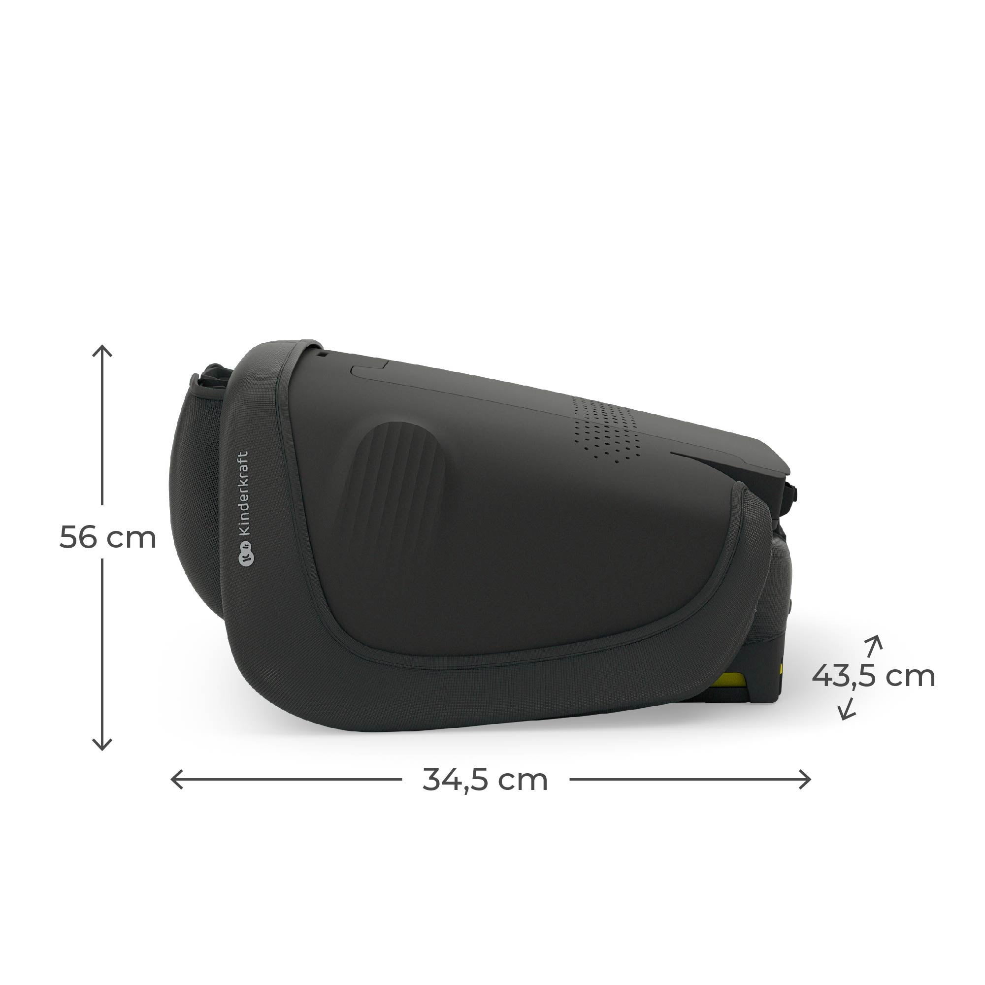 SCAUN AUTO KINDERKRAFT UNITY2 100-150 CM, BLACK - Imagine 27