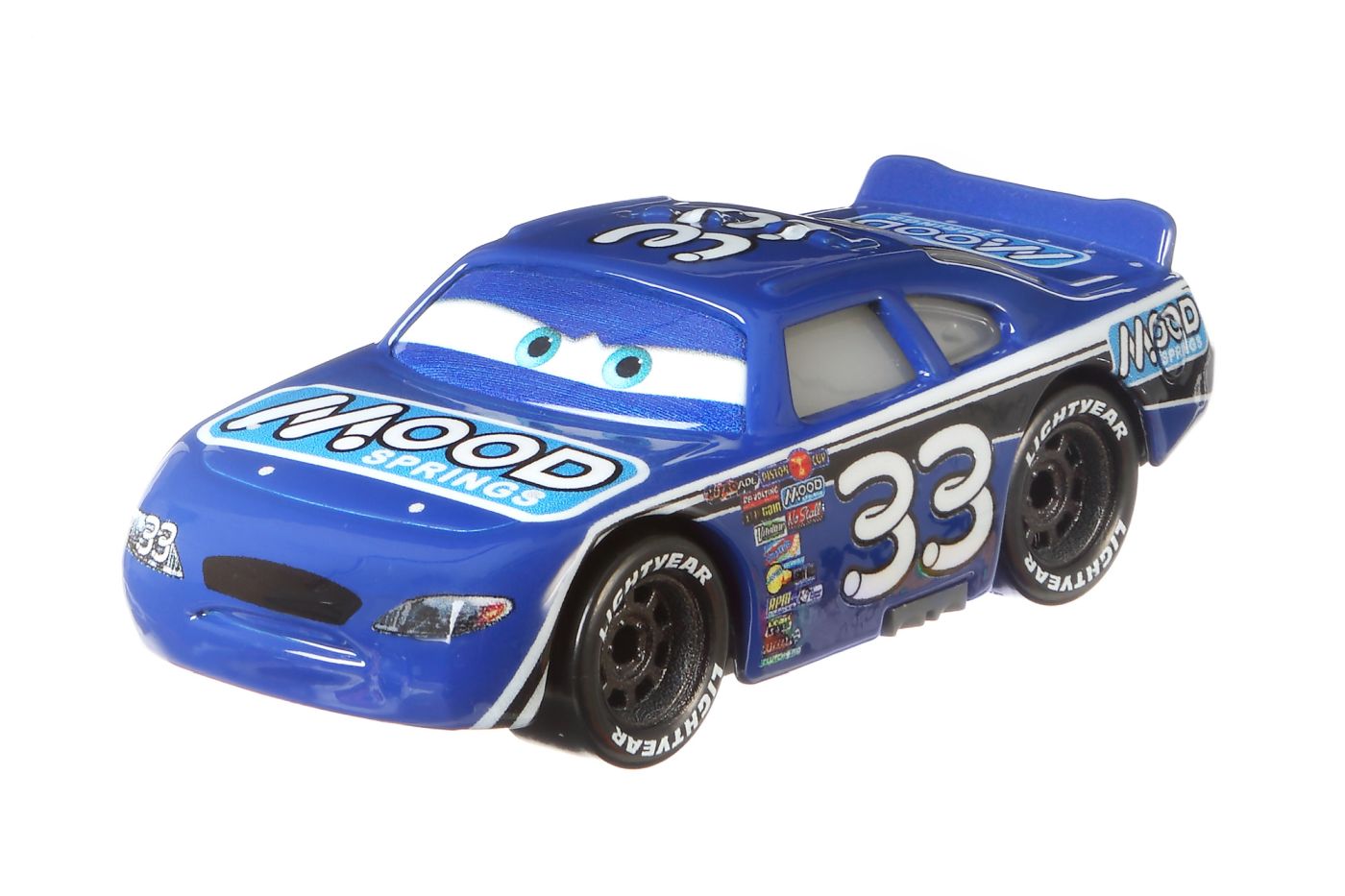 MASINUTA METALICA CARS3 PERSONAJUL CLAUDE SCRUGGS Mattel - Imagine 28