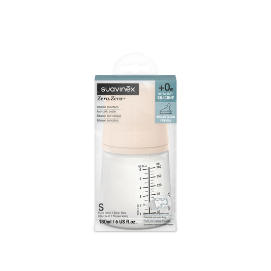 Biberon anticolici 180 ml, debit lent S – fair | Zero Zero [ps:3b3f8024-bed9-44ae-9694-4e03b46438f4]
