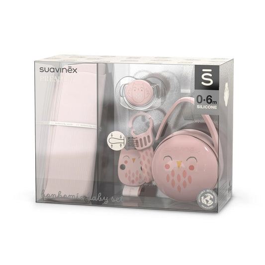 Set cadou bebeluși – roz | Bonhomia [ps:70b433ad-7775-43dc-b17d-409cefd3c80b]