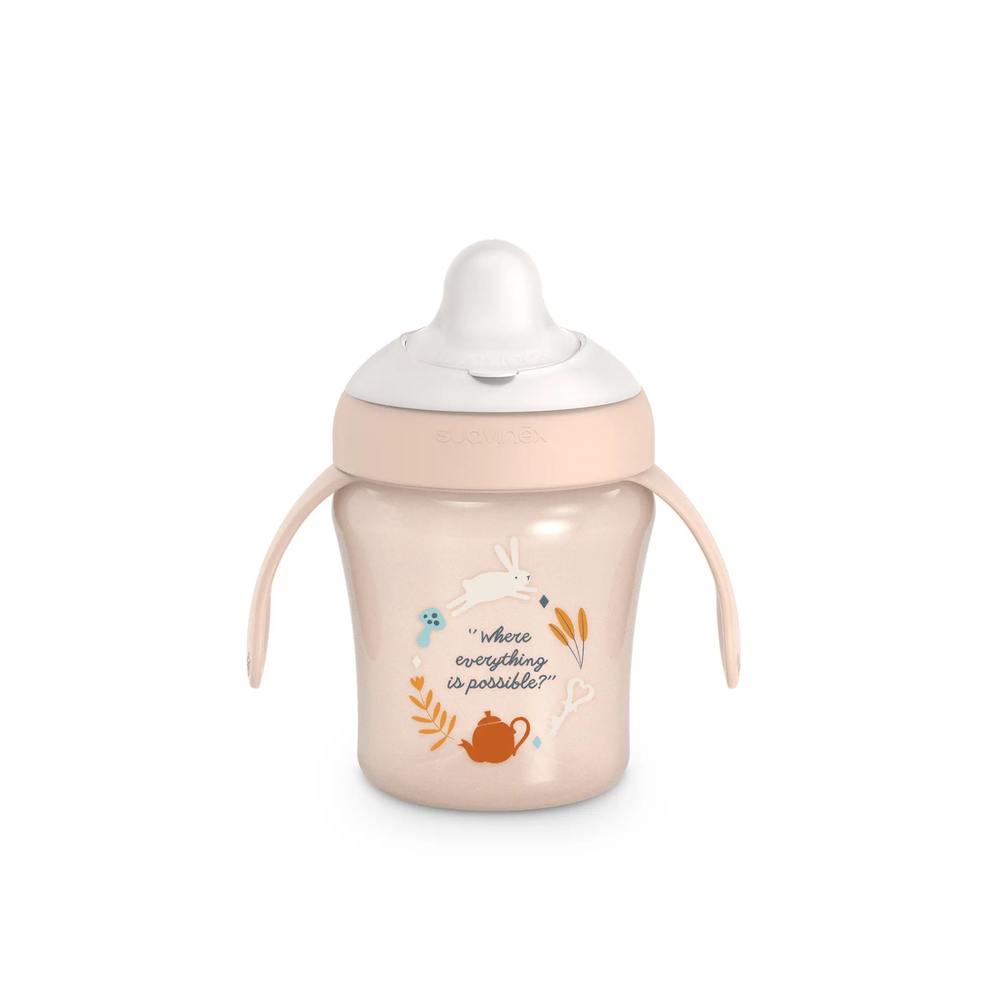 Cana de învățare anti-scurgere 200 ml - roz | Wonderland [ps:4010eb3e-b996-4f65-9cc6-bfe46963d39a]