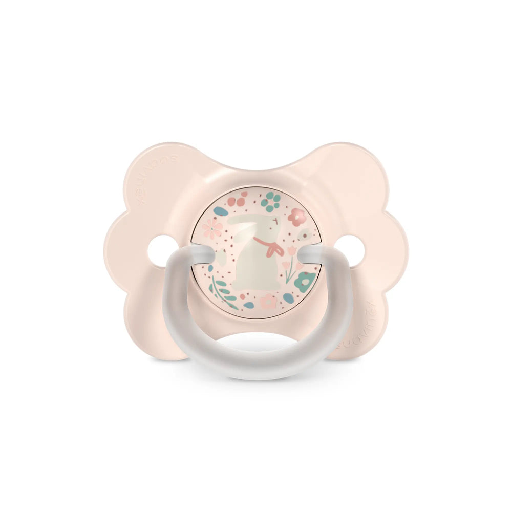 Suzeta fiziologică SX Pro 0–6 luni – fluture bej | WONDERLAND [ps:49ed668d-f07b-4f8b-968e-2f78f00675ed]