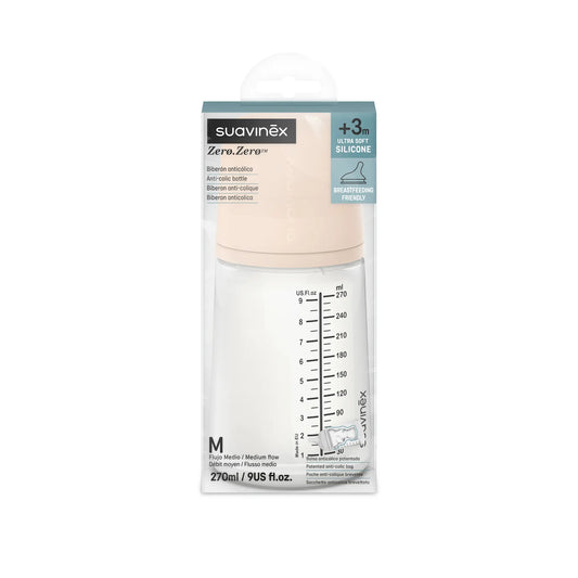 Biberon anticolici 270 ml, debit mediu M – fair | Zero Zero [ps:78b87924-5442-4e17-aef2-e13f8876d171]