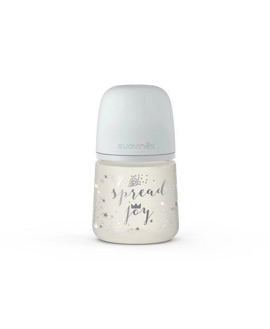 Biberon SX Pro 150ml, debit lent S – Coroană Gri | Spread Joy [ps:a863fd22-1abd-4438-ac55-450a1850afbf]