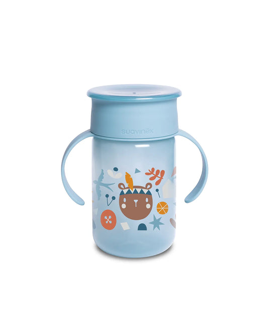 Cană 360° antipicurare 340 ml - albastru | Forest [ps:1af89c7a-1795-4ff5-a3ff-06b2d2343115]