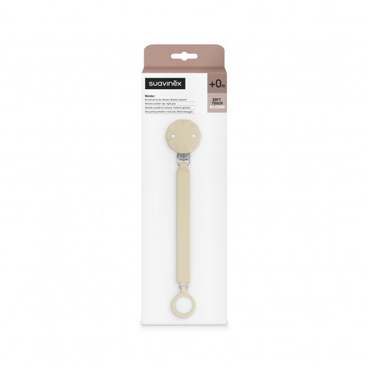 SUAVINEX WONDER LĂNȚIȘOR CLIP PENTRU SUZETĂ DIN SILICON WHITECAP GRAY