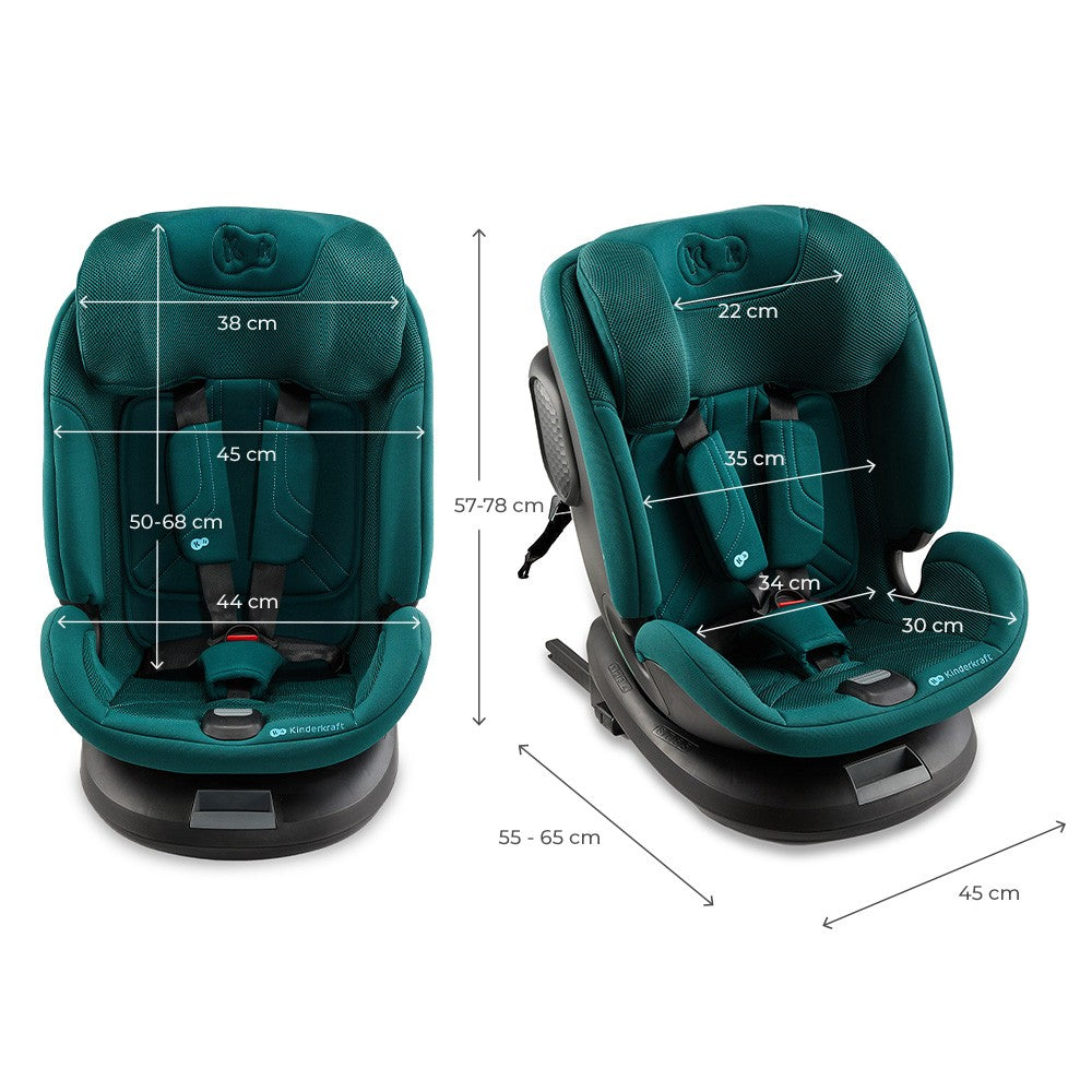 SCAUN AUTO KINDERKRAFT XPEDITION 3 I-SIZE 40-150 CM, BLACK - Imagine 30