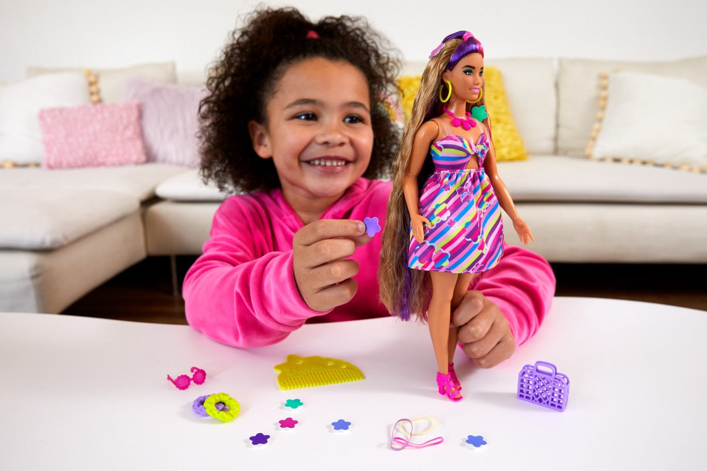 BARBIE TOTALLY HAIR PAPUSA BARBIE BLONDA Mattel - Imagine 30