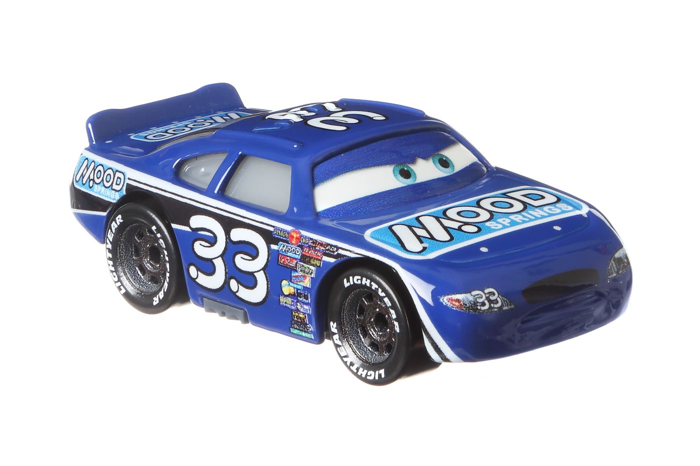 MASINUTA METALICA CARS3 PERSONAJUL CLAUDE SCRUGGS Mattel - Imagine 30