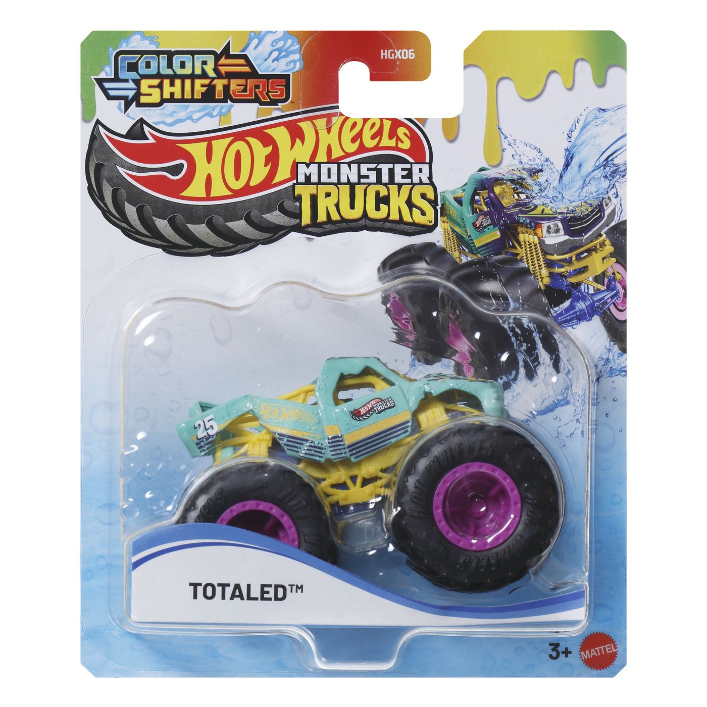 HOT WHEELS MONSTER TRUCK SI MASINUTA METALICA RACE ACE - Imagine 31