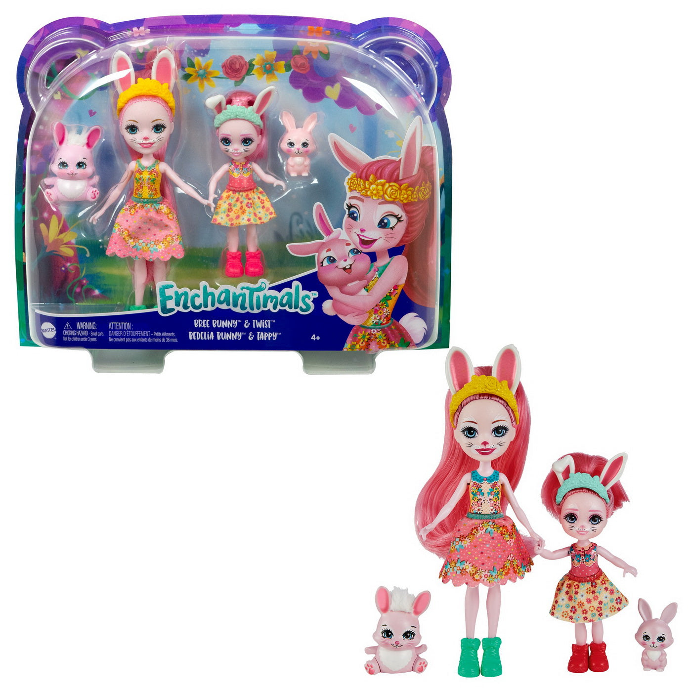 ENCHANTIMALS SET PAPUSI SURORI SI ANIMALUTELE LOR - Imagine 32