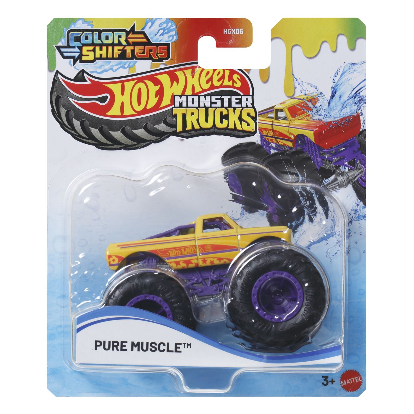 HOT WHEELS MONSTER TRUCK SI MASINUTA METALICA RACE ACE - Imagine 32