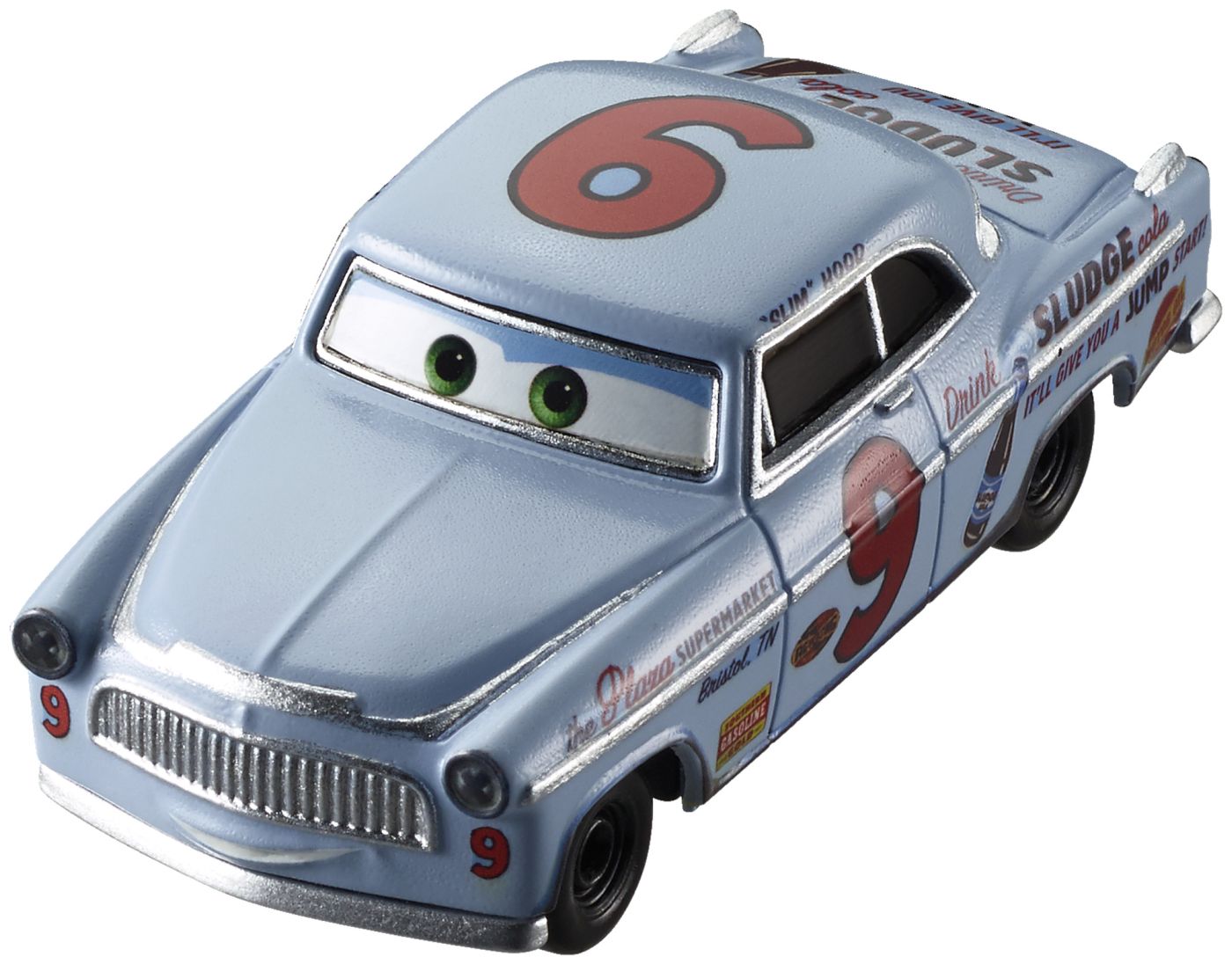 MASINUTA METALICA CARS3 PERSONAJUL CLAUDE SCRUGGS Mattel - Imagine 33