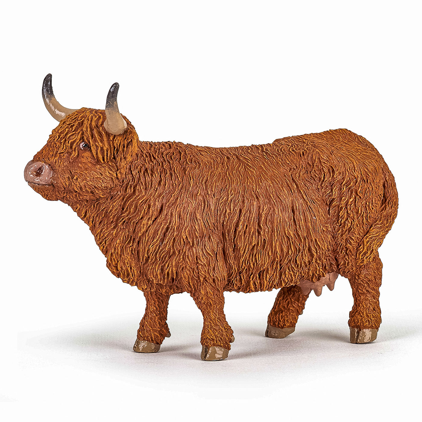 PAPO FIGURINA VACA ALB CU NEGRU - Imagine 33