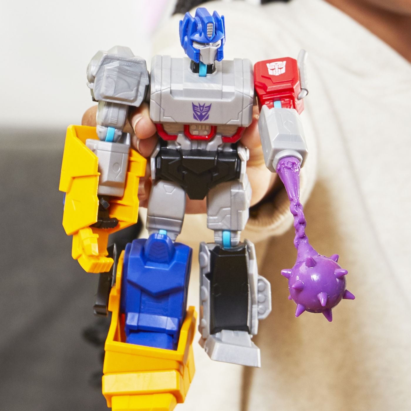 TRANSFORMERS MIX MASHERS FIGURINA OPTIMUS PRIMAL 12CM SI - Imagine 33