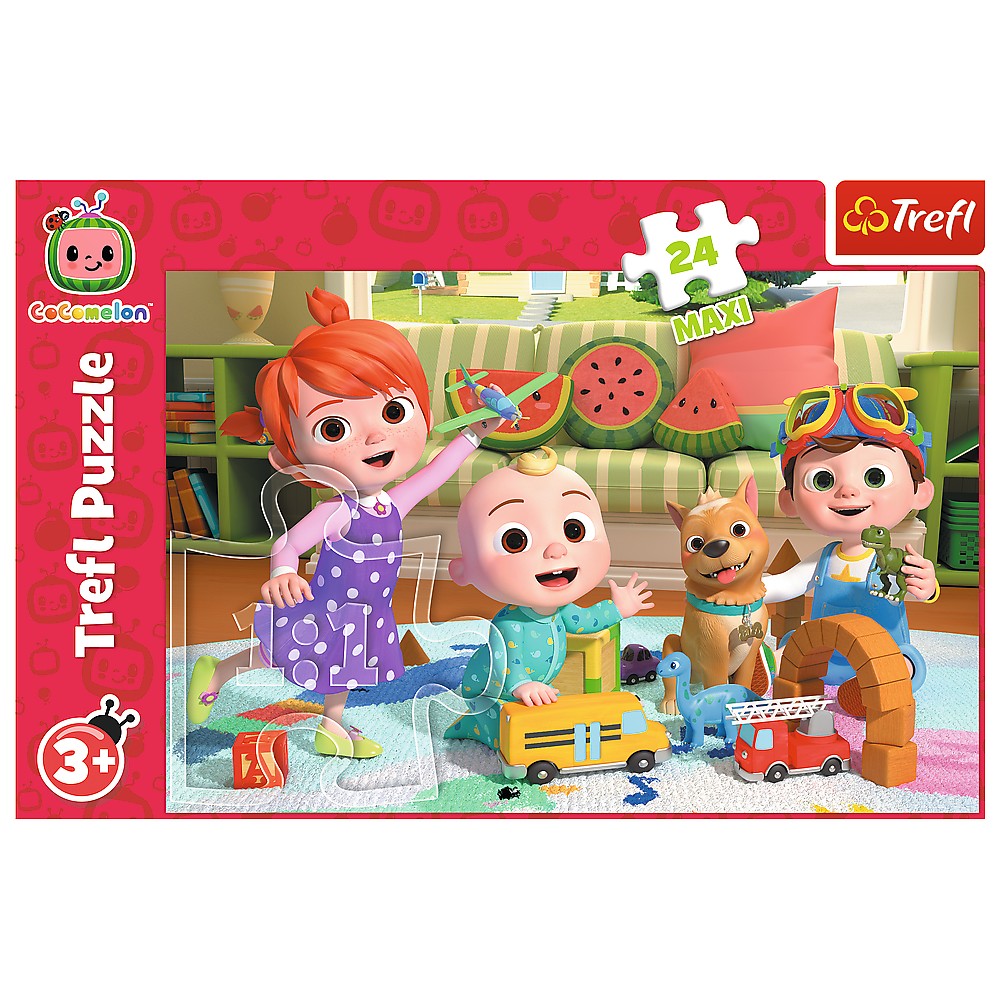 PUZZLE TREFL 24 MAXI BRAVUL POMPIER SAM - Imagine 34