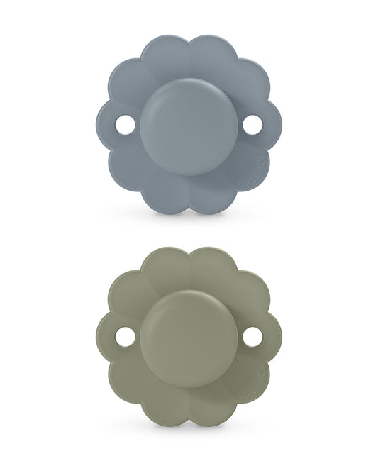 Set 2 suzete fiziologice SX Pro 6-18 LUNI WONDER  Spring Lake & Hedge Green SUAVINEX Infant.ro