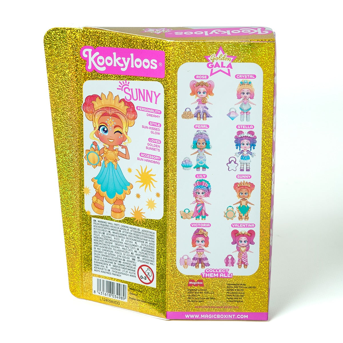 KOOKYLOOS Golden Gala Pearl, papusa - Imagine 36