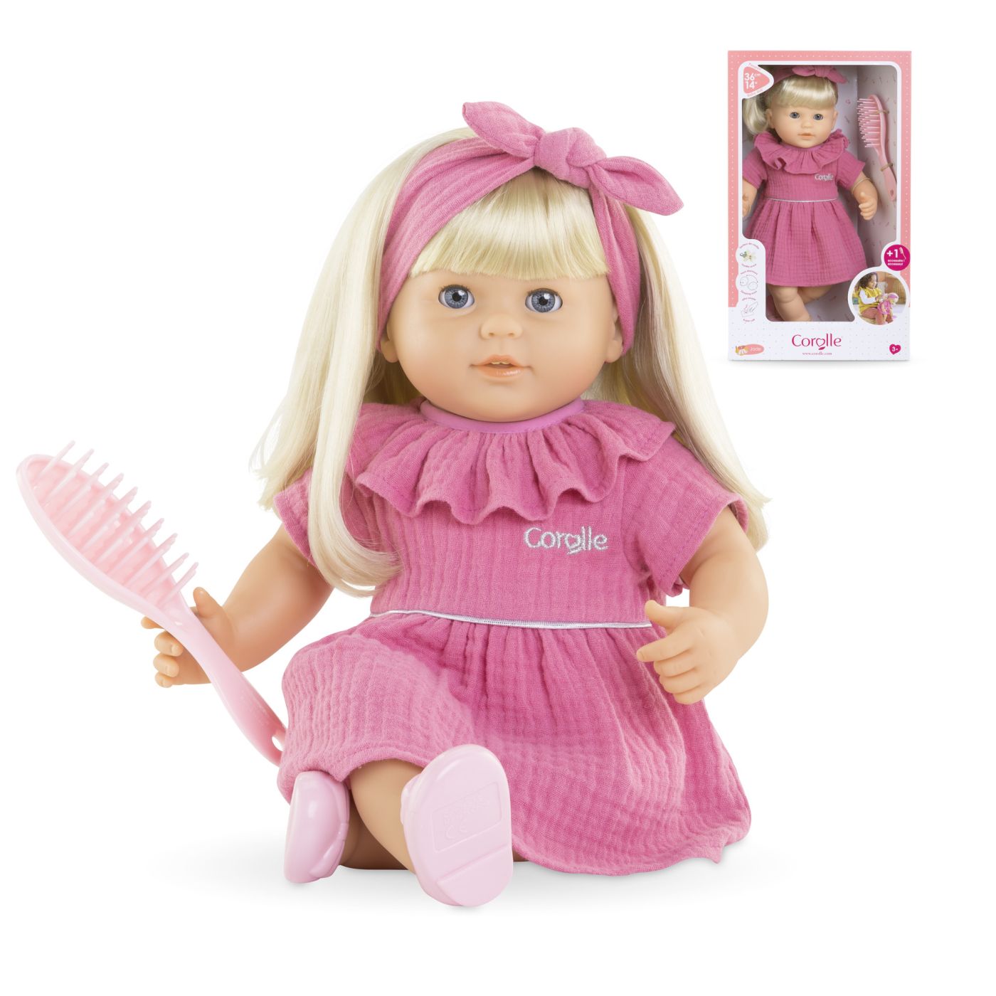 COROLLE MGP BEBELUSUL EMMA CU ACCESORII 36CM Simba - Imagine 37