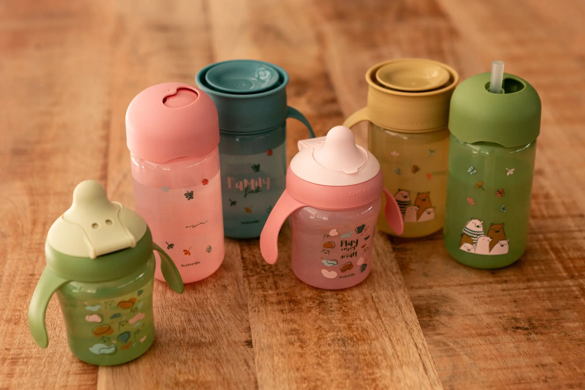 Sticlă cu pai non-spill, 340 ml – albastru | Bears [ps:fc466aee-e7a9-4f51-8f80-35956977486a]