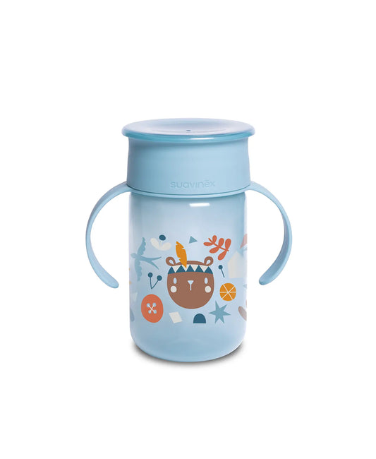 Cană 360° antipicurare 340 ml - albastru | Forest [ps:1f911008-9730-4131-8bd7-f8289360309a]