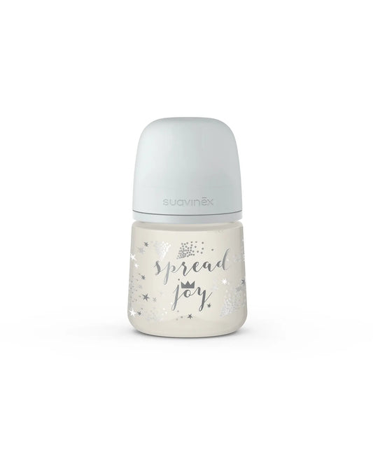 Biberon SX Pro 150ml, debit lent S – Coroană Gri | Spread Joy [ps:624bbe9e-d556-4ee7-b5c7-90276f33593d]