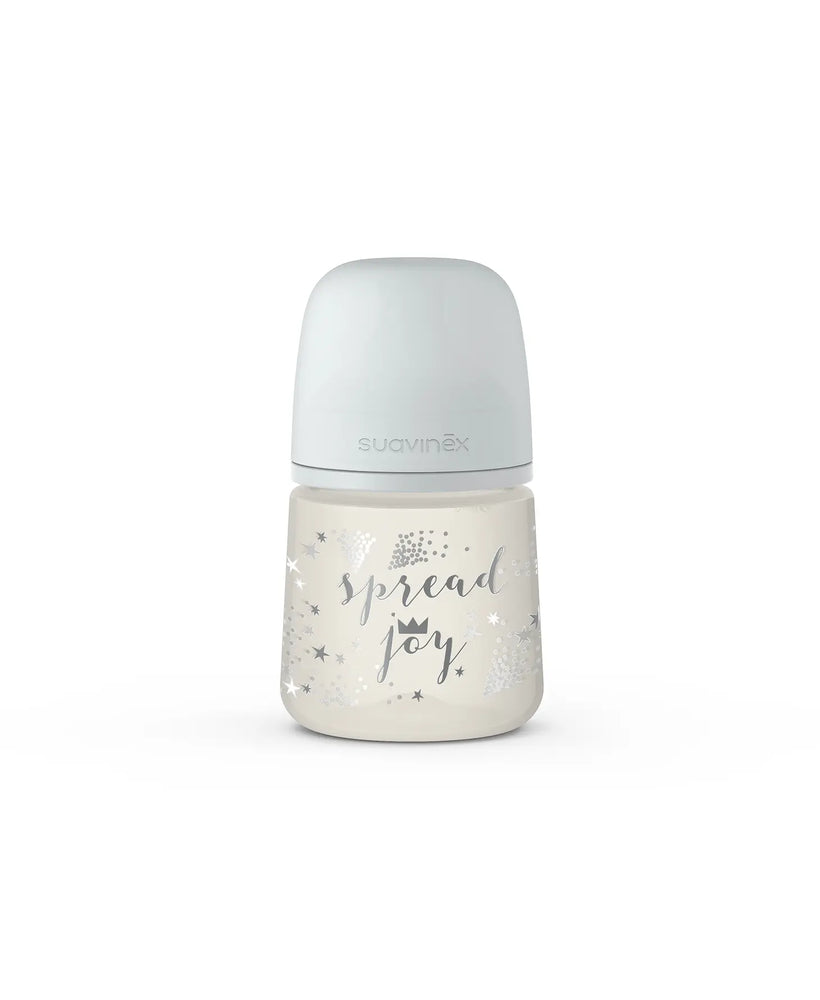Biberon SX Pro 150ml, debit lent S – Coroană Gri | Spread Joy [ps:624bbe9e-d556-4ee7-b5c7-90276f33593d]