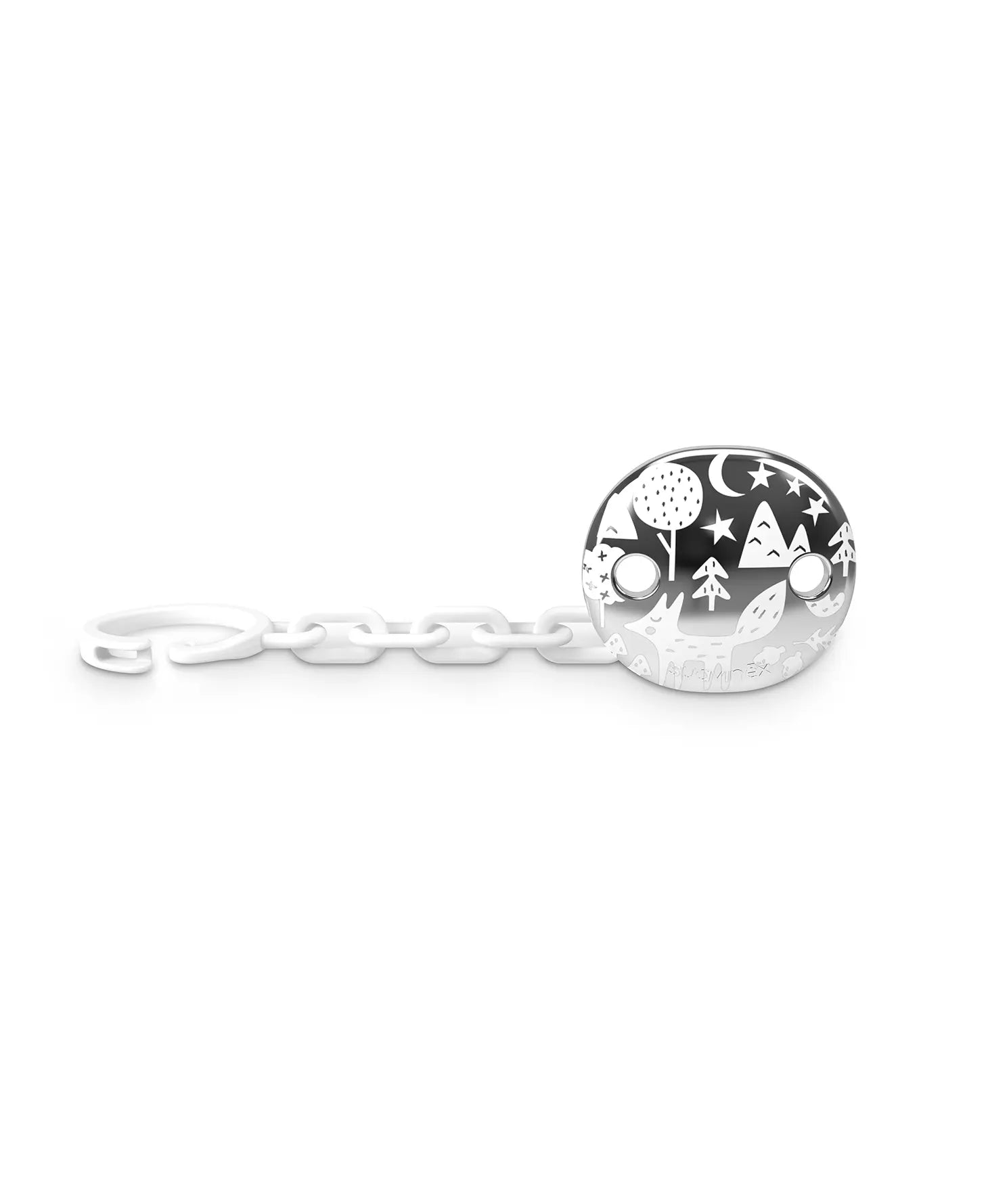 Set cadou biberon 150 ml și 270 ml, suzetă 0–6 luni, clips – Gri | Fox [ps:7b7d9961-bd52-420b-b31b-8ff9a6b77314]