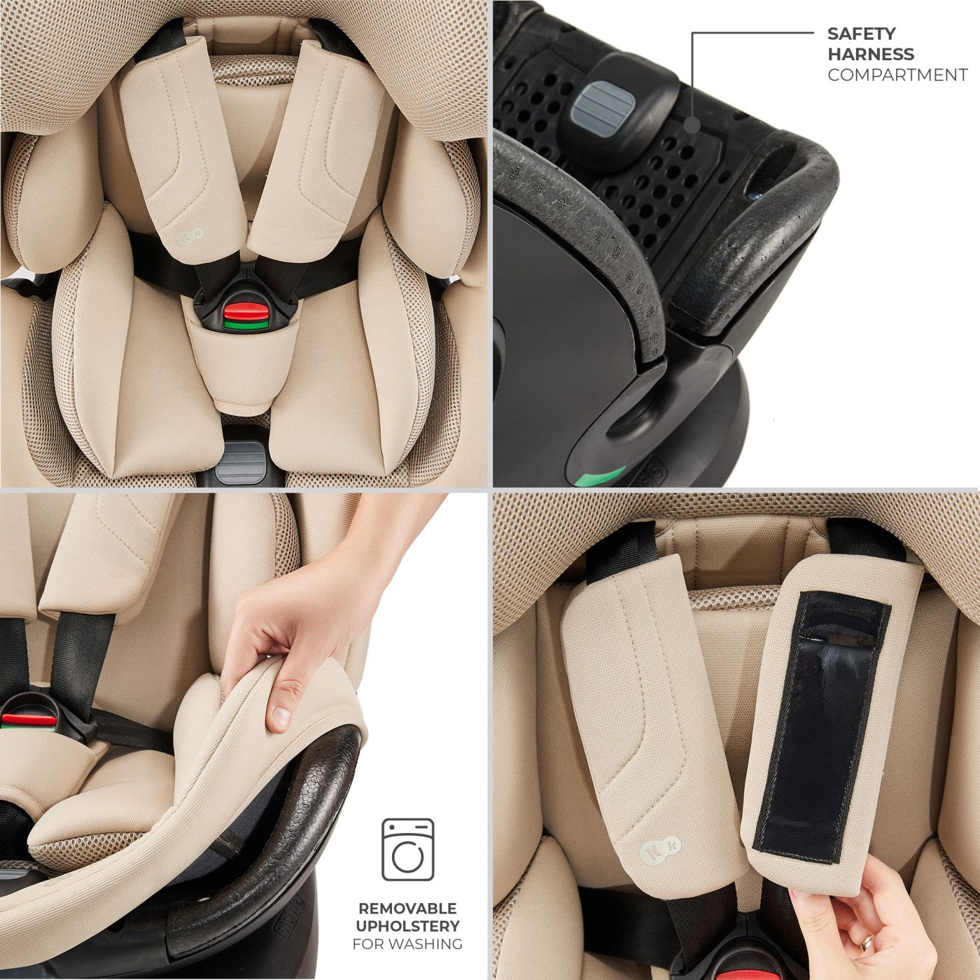 SCAUN AUTO KINDERKRAFT XPEDITION 3 I-SIZE 40-150 CM, BLACK - Imagine 40