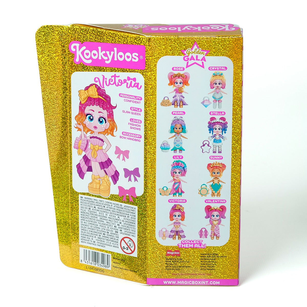 KOOKYLOOS Golden Gala Pearl, papusa - Imagine 40