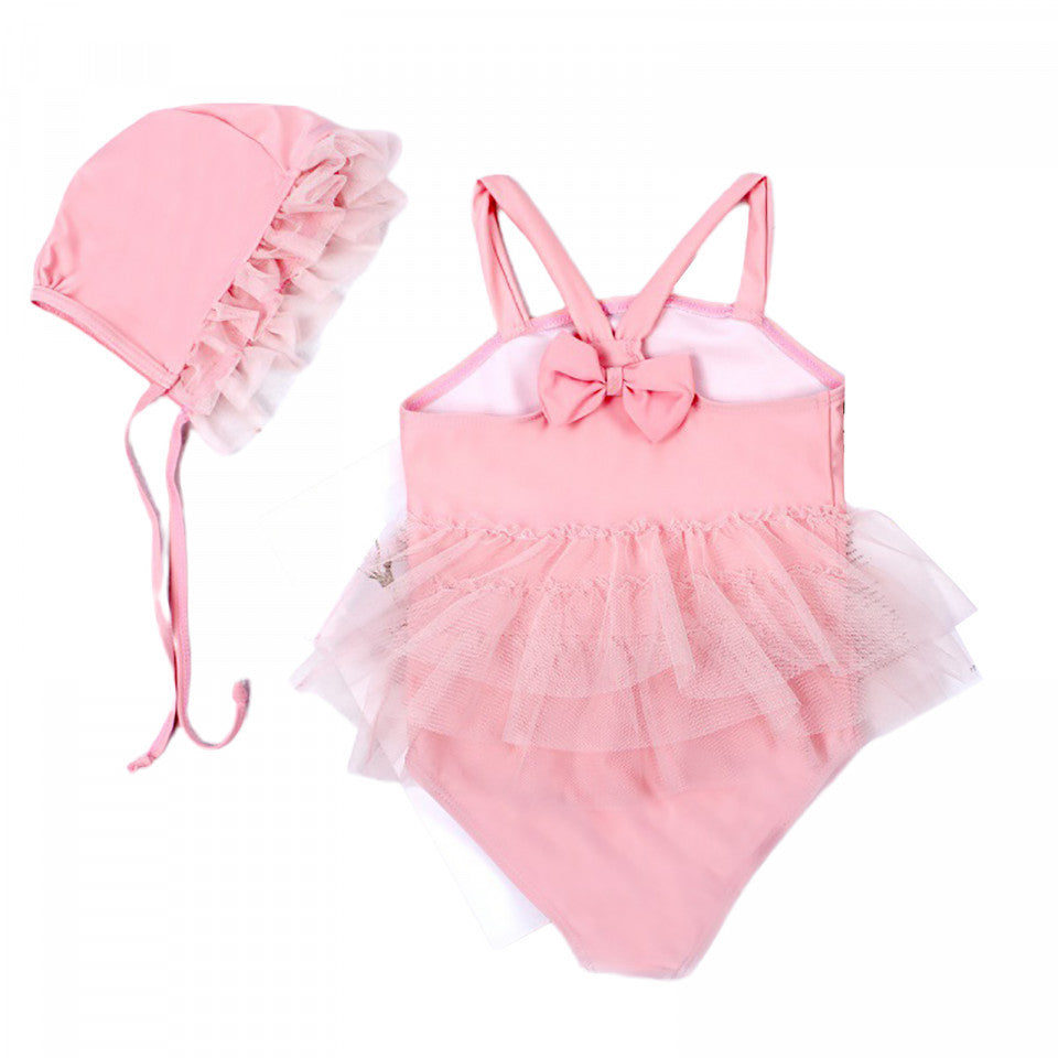 Costum de baie cu bulinute alb/negru Drool (Culoare: - Imagine 41
