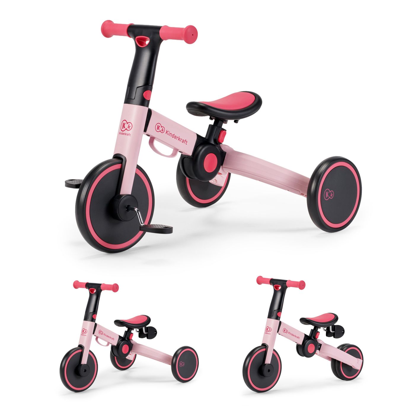BICICLETA DE ECHILIBRU / TRICICLETA KINDERKRAFT 4TRIKE, - Imagine 43