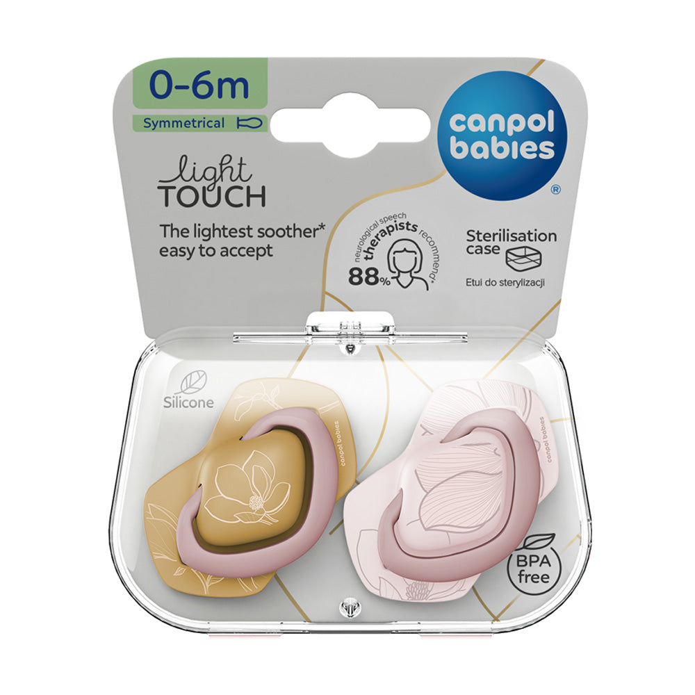 Canpol Babies Suzeta Simetrica 100% Silicon 6-12 luni, 1 - Imagine 44