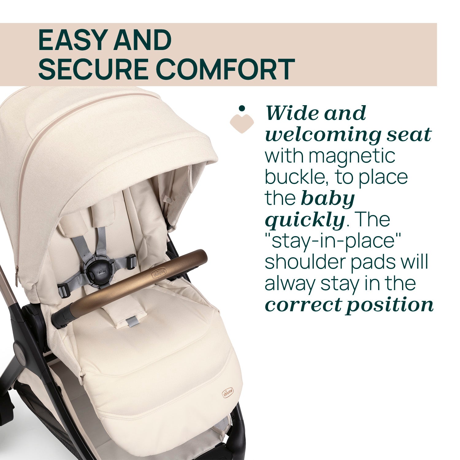 Carucior copii 3 in 1 Chicco Bellagio, Amber Glow (bej - Default Title (45) [ps:9bda9a60-ee9b-4a03-aba2-8efca539dcdb]