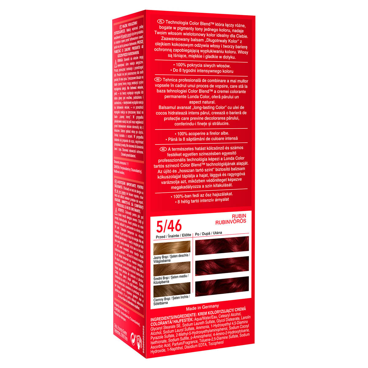 LONDA Color, vopsea de par, nuanta negru, nr 2/0 - Imagine 45