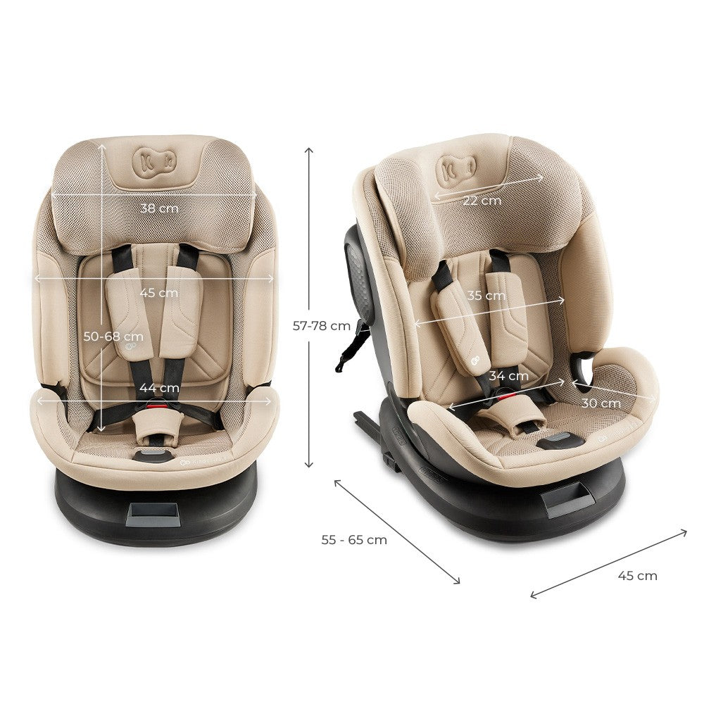 SCAUN AUTO KINDERKRAFT XPEDITION 3 I-SIZE 40-150 CM, BLACK - Imagine 47