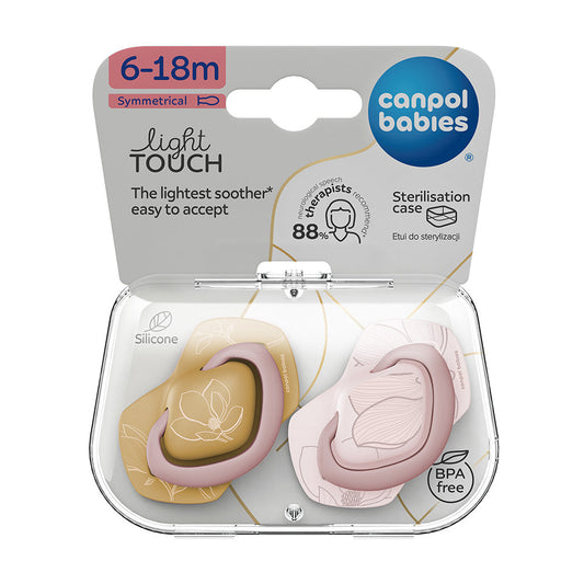 Canpol Babies Suzeta Simetrica 100% Silicon 6-12 luni, 1 - Imagine 51