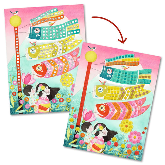 Joc creativ mozaic Milfiori, Djeco - Imagine 54