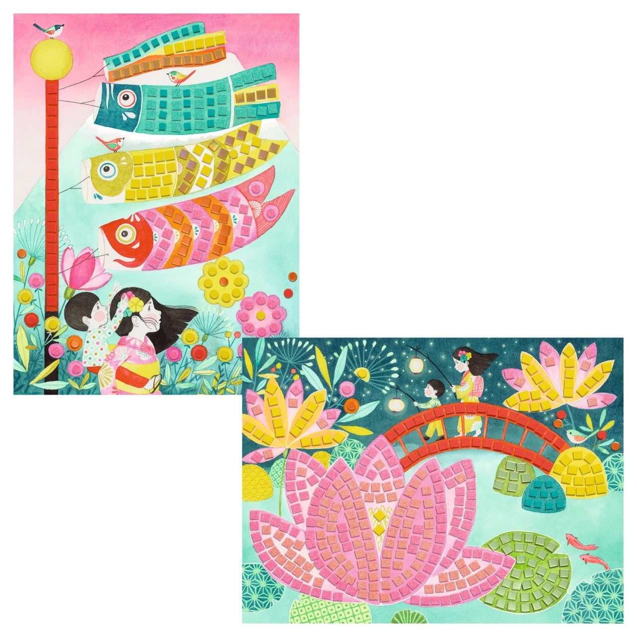 Joc creativ mozaic Milfiori, Djeco - Imagine 55