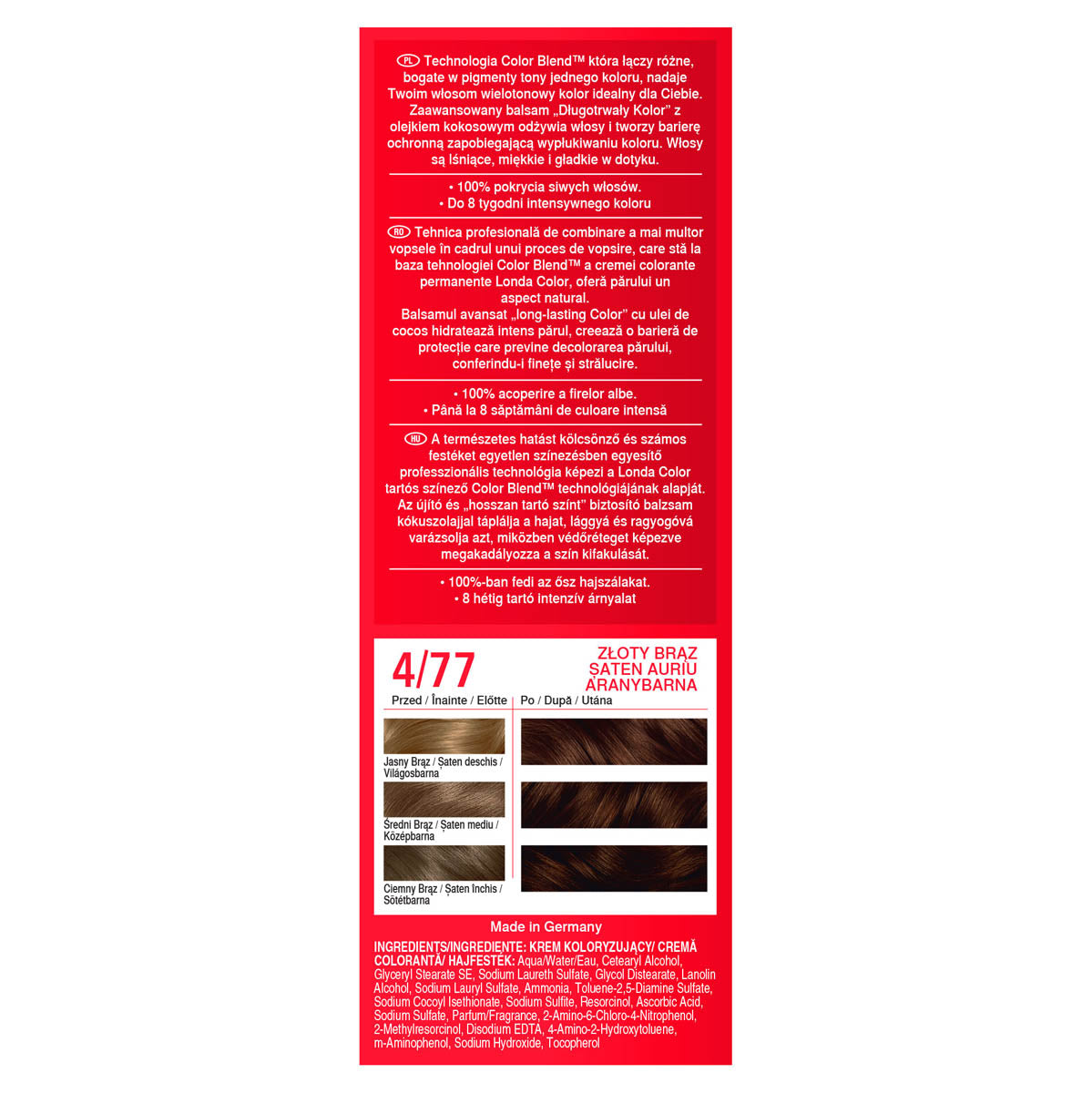 LONDA Color, vopsea de par, nuanta negru, nr 2/0 - Imagine 57