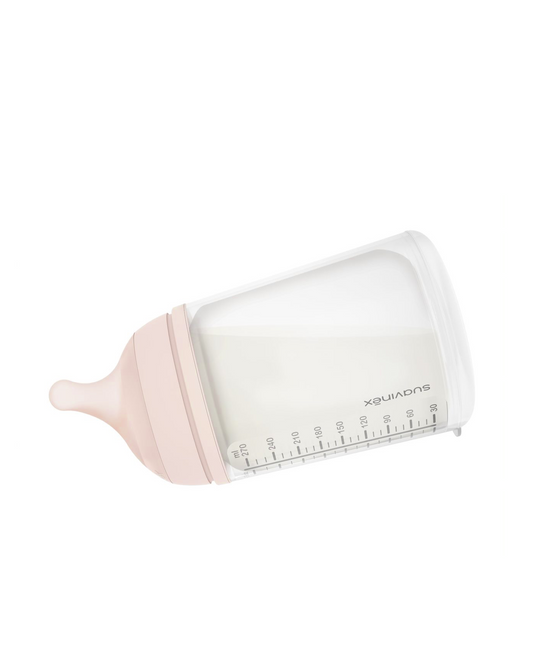 SET DE START BIBERON ANTICOLICI 180 ml + SUZETĂ -2 – 2 luni ZERO ZERO SUAVINEX - Imagine 4