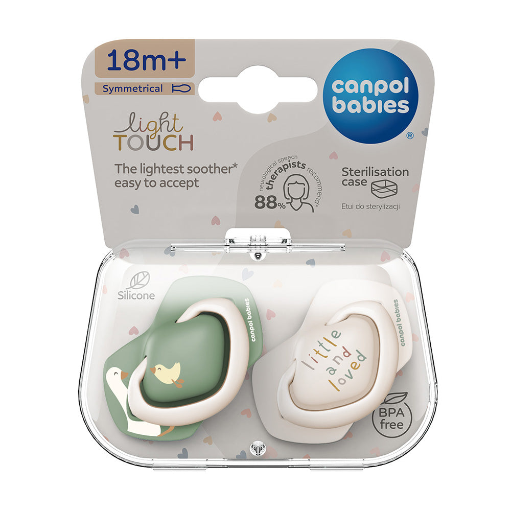 Canpol Babies Suzeta Simetrica 100% Silicon 6-12 luni, 1 - Imagine 64